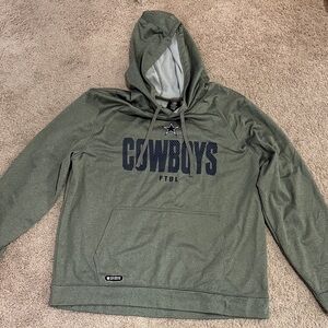 NFL Dallas Cowboys Olive Green Pullover Hoodie